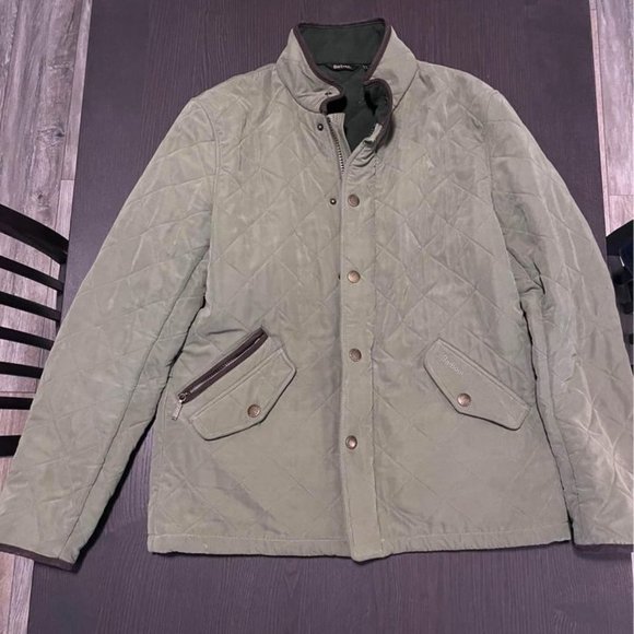 Gorgeous Green, Medium Barbour Jacket for Man - Picture 4 of 5